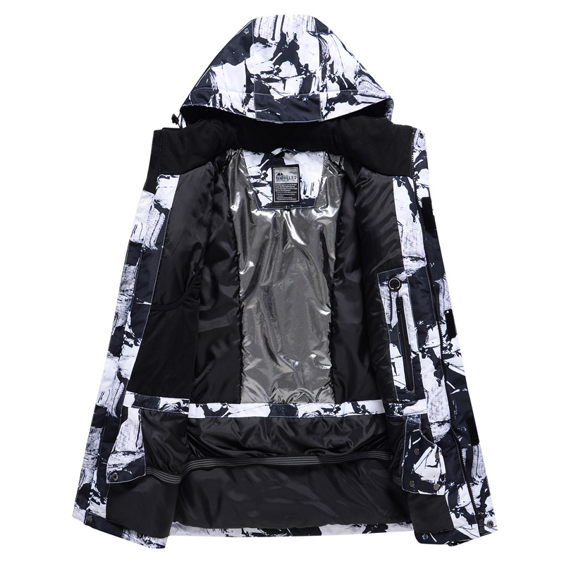 Nuevos trajes de esquí para hombres y mujeres, tablas individuales y dobles, ropa de esquí de invierno para exteriores, cálida y resistente al viento._voghion.com