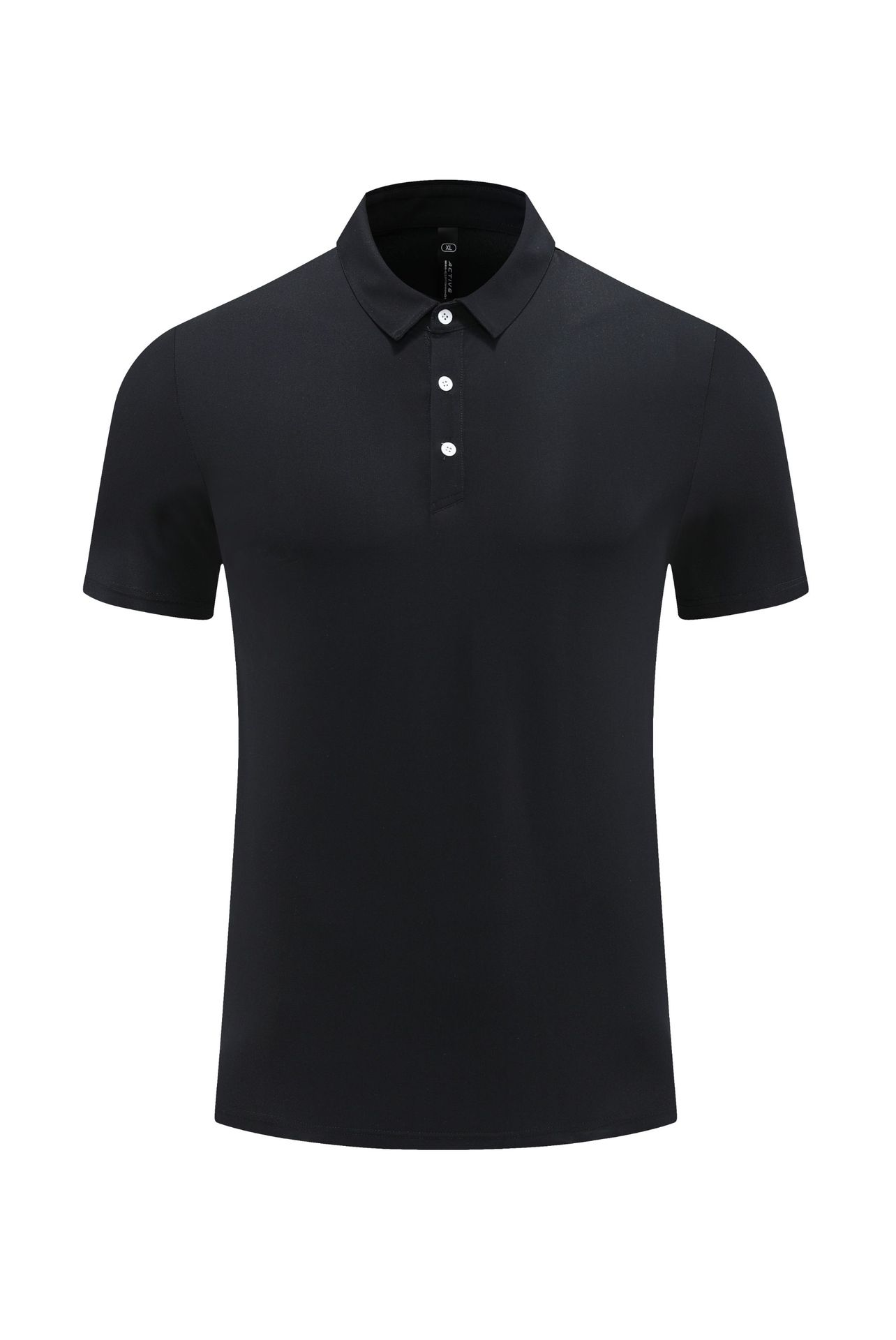 Camisa de polo deportiva de color sólido casual para hombres y mujeres mismo verano slim fit que absorbe el sudor ropa de grupo de secado rápido Camiseta de manga corta