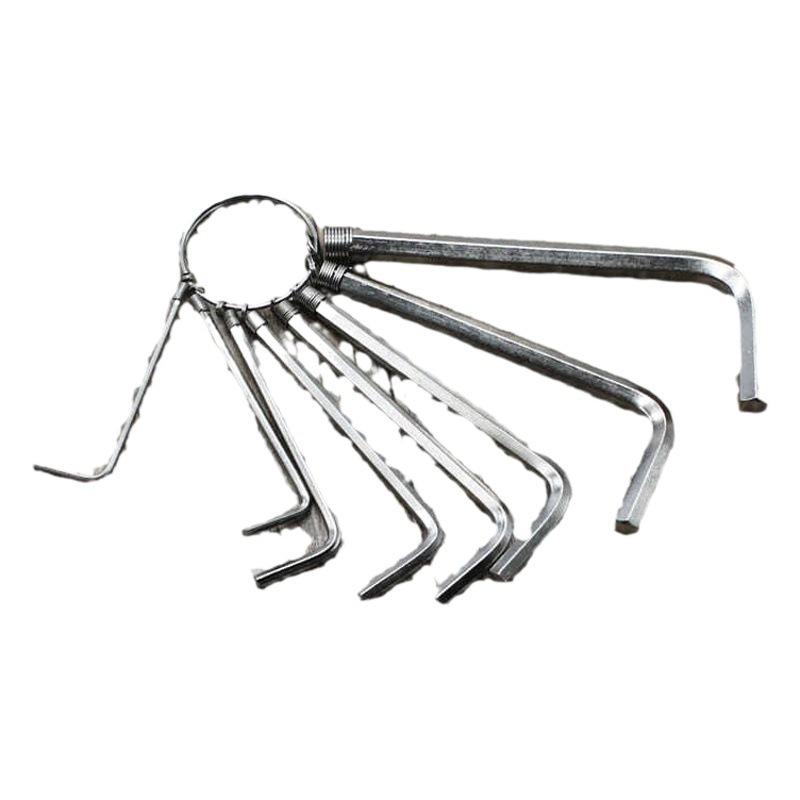 Coche eléctrico de la motocicleta llave hexagonal L-tipo llave 1,5-10MM herramienta de reparación traje de varilla hexagonal