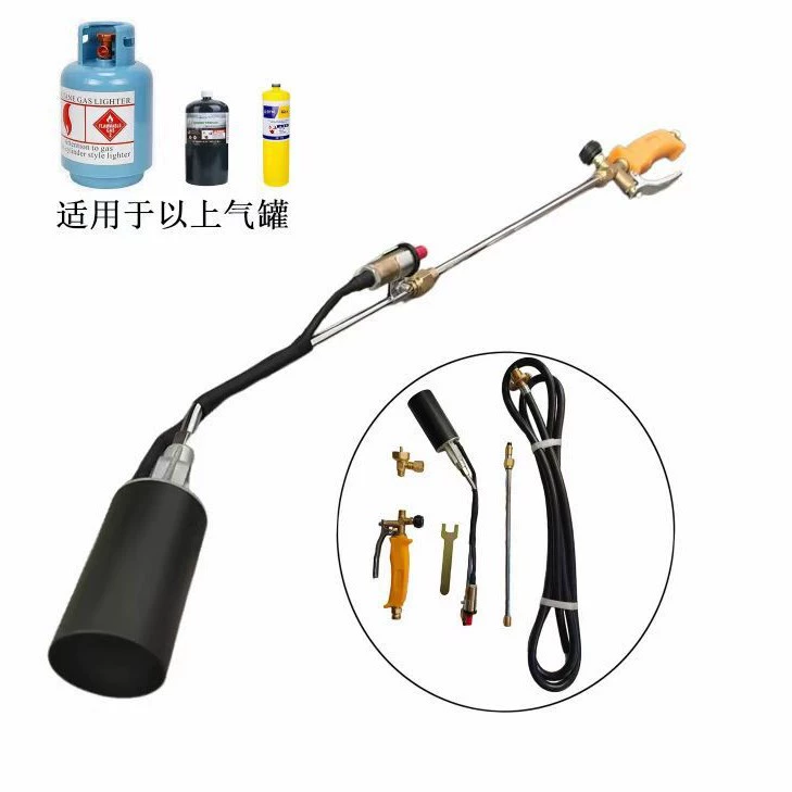 Съемный быстрый интерфейс для внутреннего дворика США гербицидный пистолет пропан гербицид сжиженный газовый пистолет горелка