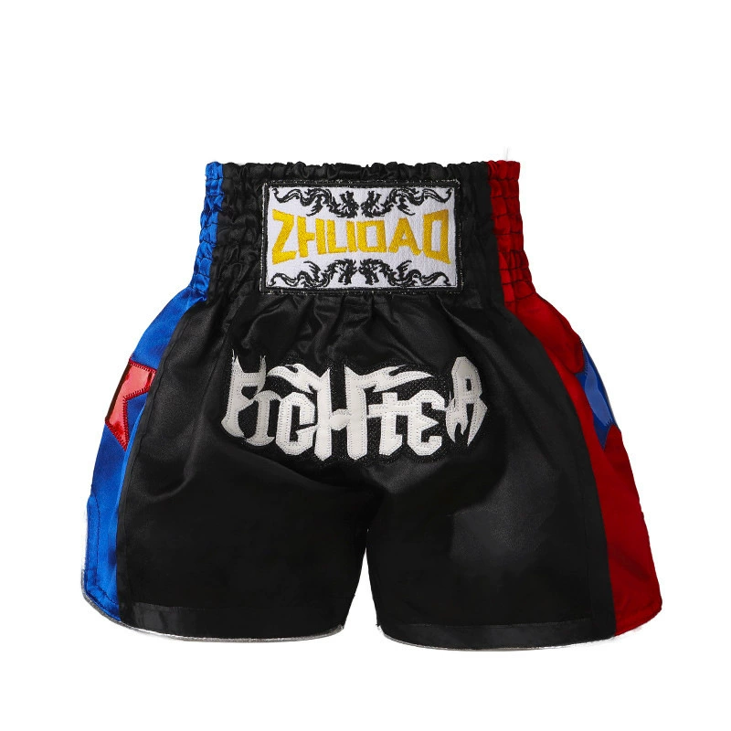 Boxing Training Shorts, Muay Thai Style, Satin Finish, Sizes XXXS(110)–XXXXL(200)