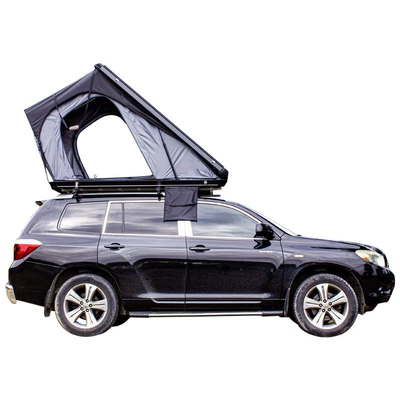 Aluminum Alloy Car Roof Tent for Sedan, Off-Road Suv, Quick-Open Camping, Outdoor Waterproof Portable Car-Mounted Tent (Avtomobil dam çadırları) - black-gray-2-3-people