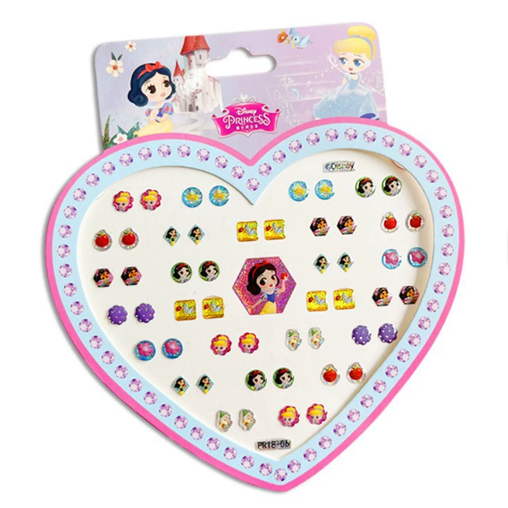 Genuine children's shiny ears stickers for princess, cartoon sticker, 3D