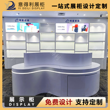 广州展示柜厂家直销批发定制带灯玻璃展柜支持来图定做生产展示柜