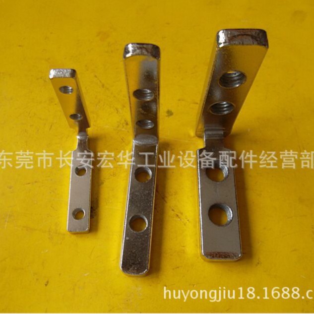 东莞宏华8折批发铝材配件3030内连接件铝型材4040直角连接件2020