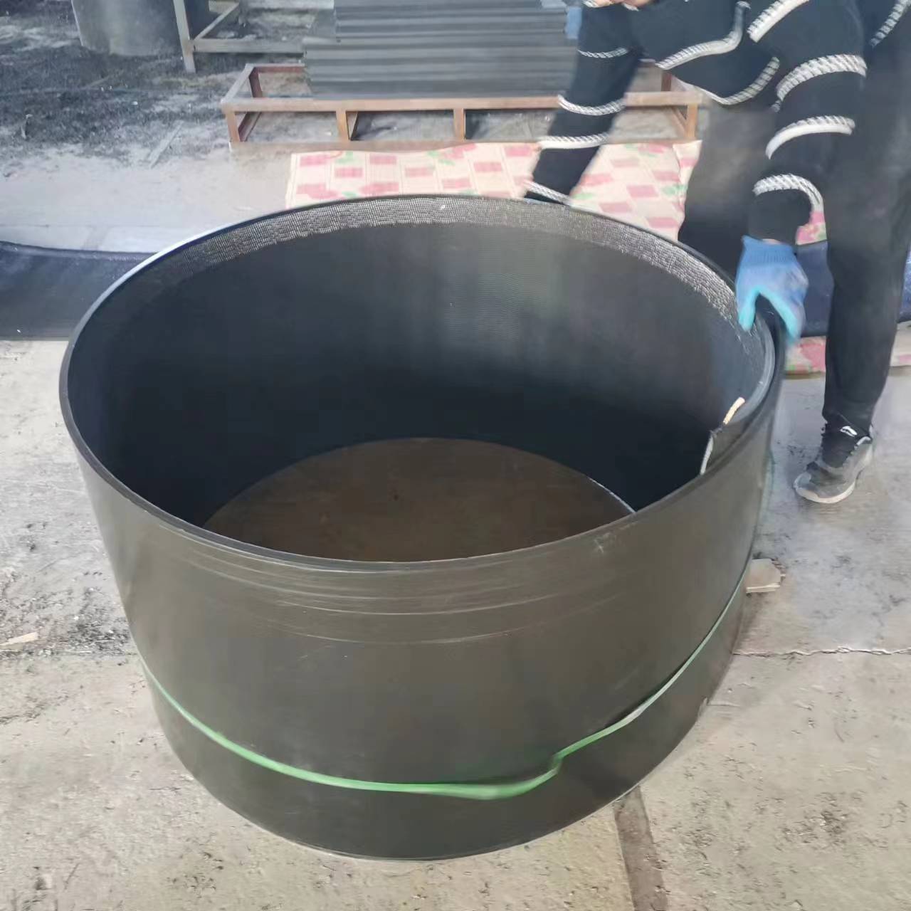 供应聚乙烯 电热熔套直埋管道补口热熔带 保温管补口热熔套E18