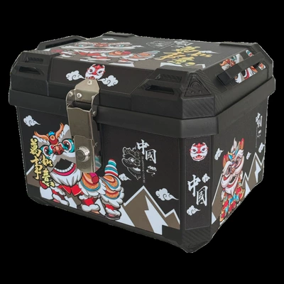 for Motorcycle Trunk No.: Electric car tail box - big-lion-45l-capacity-includes-lining-bottom-plate