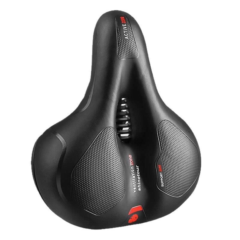 新しい自転車シートクッション、超ソフトシート、マウンテンバイクシートクッション、厚みのあるシリコンユニバーサルシート、自転車アクセサリー|undefined
