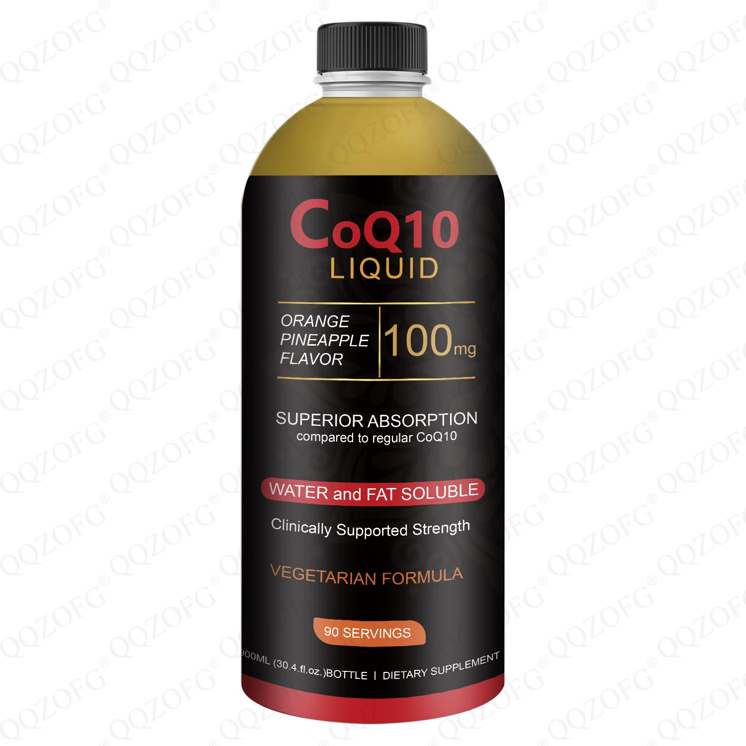 TK спотовые трансграничные поставки жидкого коэнзима Q10 со вкусом ананаса, производитель жидкого CoQ10, поддерживает OEM.