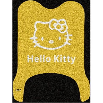 scooter wire loop waterproof – Electric vehicle foot mat - yellow-hello-kitty