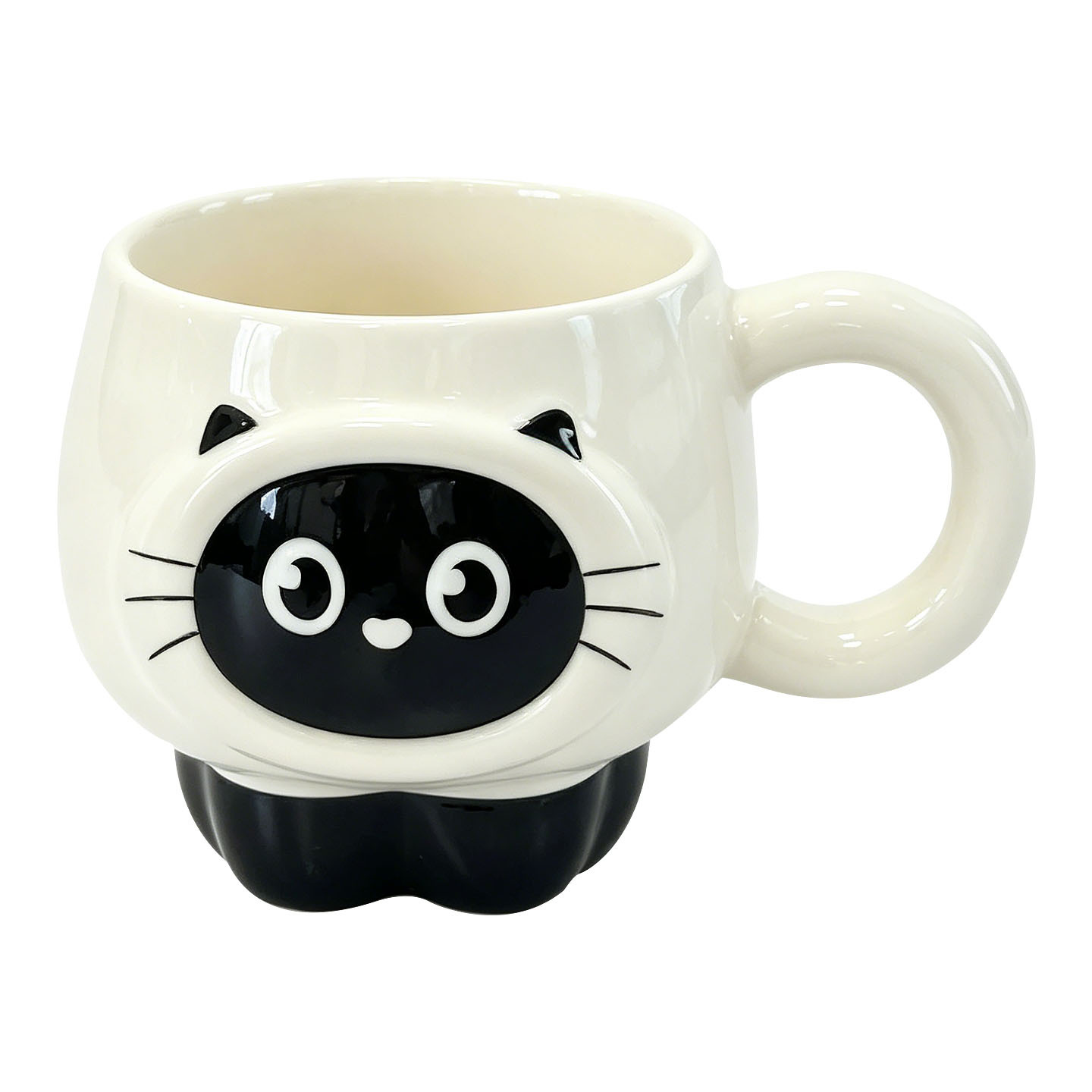 Cute ins de dibujos animados tazas de cerámica creativas tazas de café caseras tazas de cerámica de alto valor para niñas