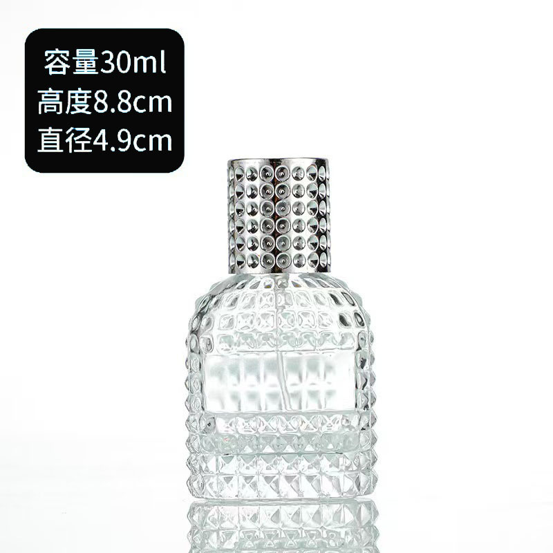 Botella de perfume de 30ml; modelo de imagen; vidrio