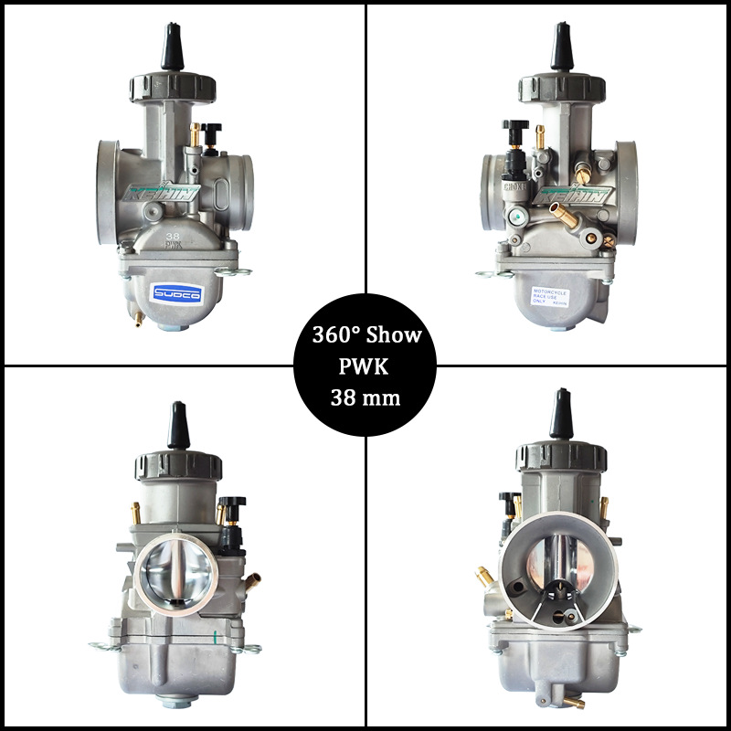Pwk Motorcycle Carburetor 33 34 35 36 38 40 42mm Large Displacement Carburetor with Repair Kit