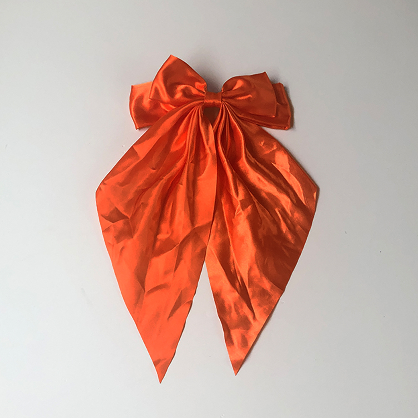 보우 스프링 클립 - 밝은 오렌지색