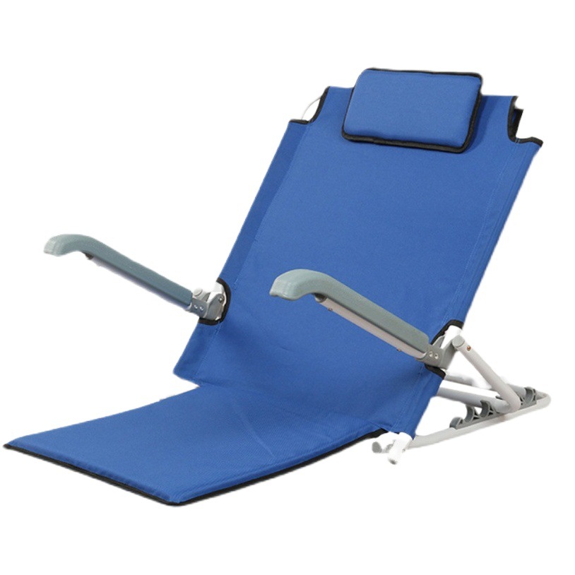 Silla trasera dormitorio cama artefacto ancianos durmiendo largo acostado soporte al aire libre plegable dormitorio cama perezoso ocio