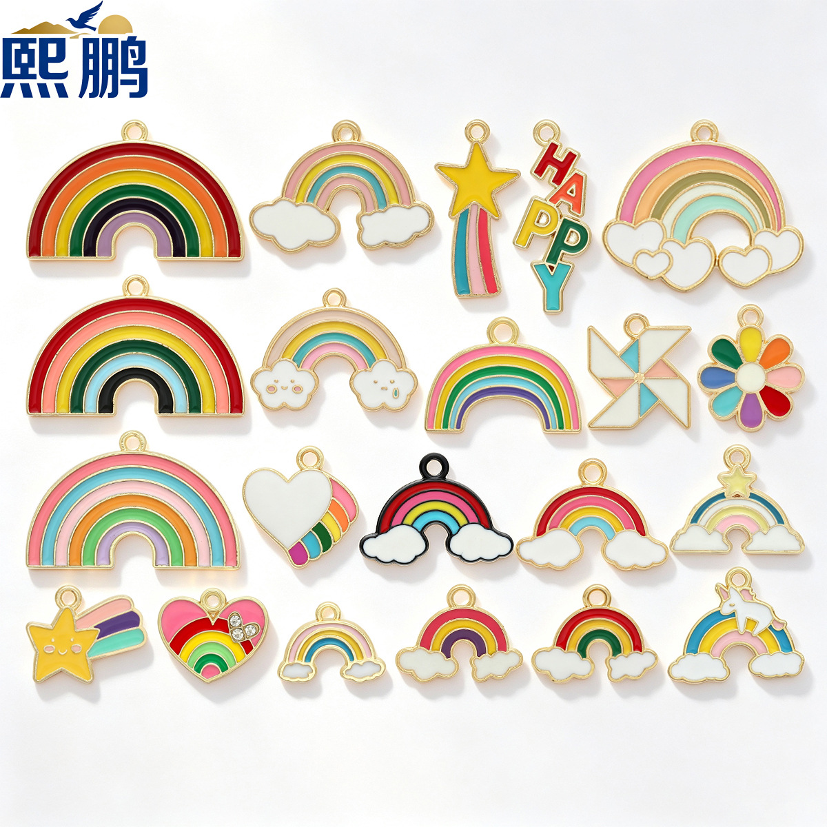 rainbow cartoon accessory