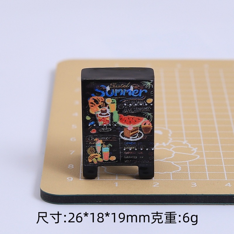 立体可爱动物广告牌手工diy自制饰品配件奶油胶树脂小配件材料包|undefined