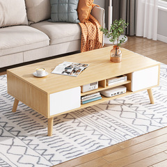 Small Living Room Coffee Table, Modern Minimalist Small Coffee Table for Apartments, Creative Nordic Style Multi-functional Coffee Table