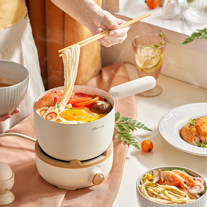 リトルベア スプリット電気調理器 DRG-C12E9 家庭用多機能ミルクポット麺調理器小型電気調理器電気鍋|undefined