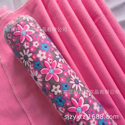 [Cotton Flannel 加工卡通印花法兰绒 尿垫 吸水尿布 印花起绒布]