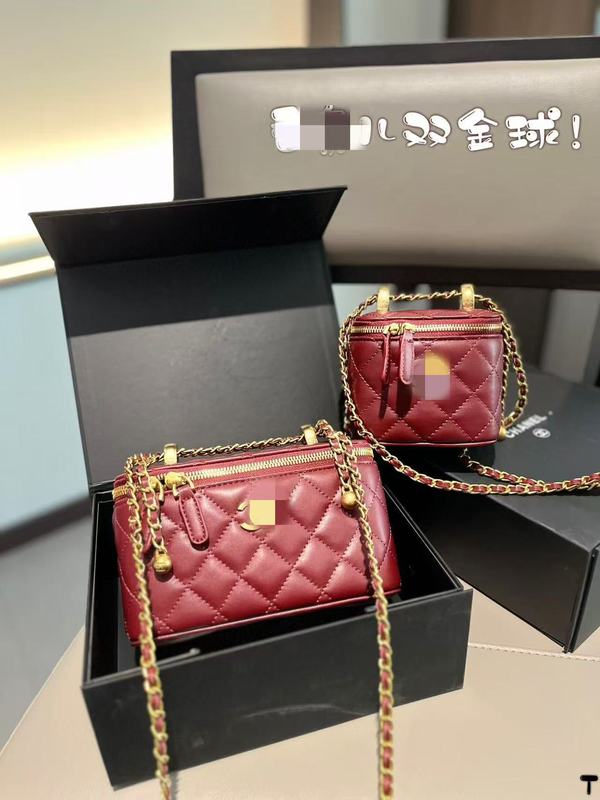 盒子包小香风菱格链条高级感轻奢时尚百搭新款单肩斜挎手提女包包|undefined