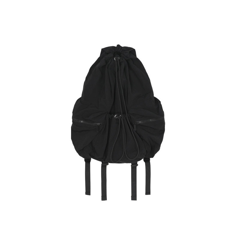 Corea del Sur Dongdaemun nuevo cordón mochila mujer casual gran capacidad estudiante mochila versátil mochila de nylon ligero