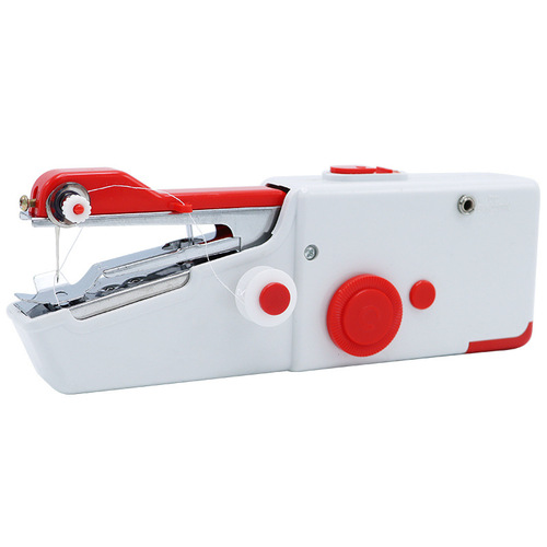 Household handheld sewing machine small tailoring machine small mini manual electric sewing machine small micro sewing clothes artifact