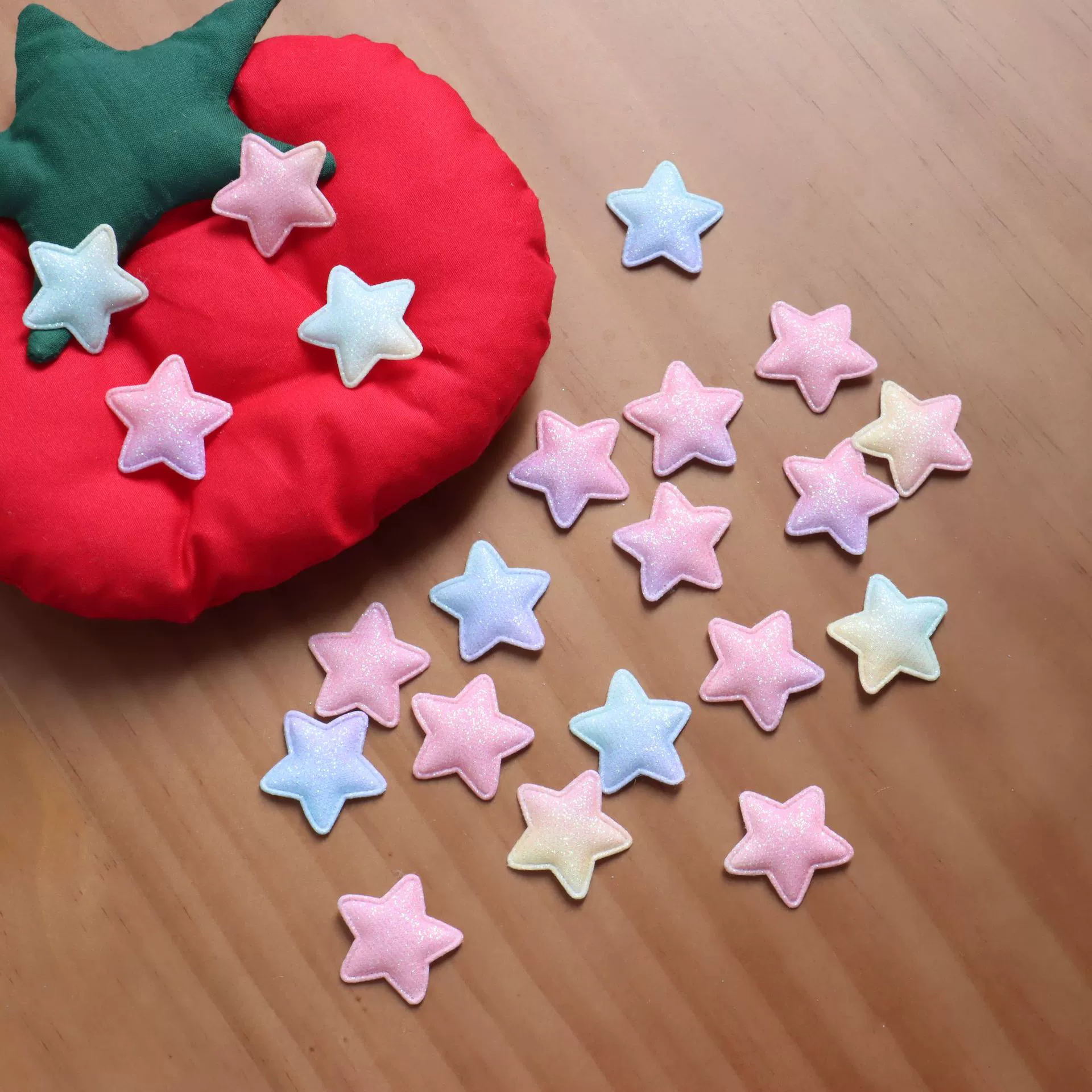2,5 см корейский стиль с тиснением, глянцевая пятиконечная звезда, ювелирные изделия «сделай сам», аксессуары для детей, аксессуары для волос, заколка, материал, украшение для торта