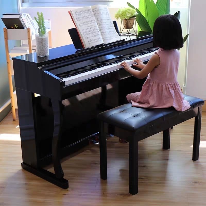 Piano eléctrico de 88 teclas, martillo de acero eléctrico, piano vertical de grado profesional, piano electrónico, piano digital inteligente electrónico