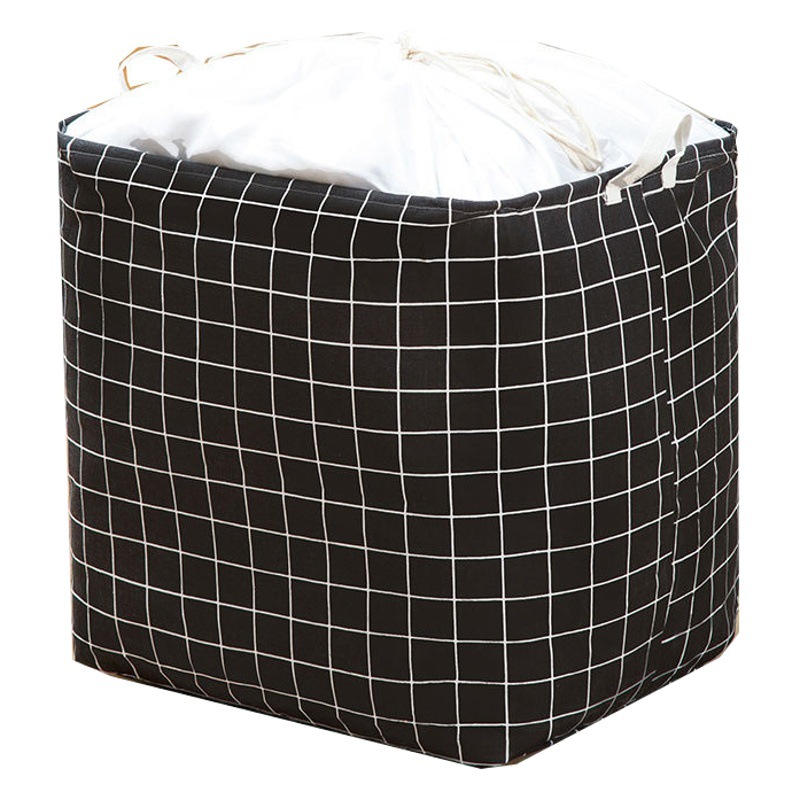 Bolsa de almacenamiento de gran capacidad para ropa y juguetes, cesta organizadora plegable de tela, uso doméstico