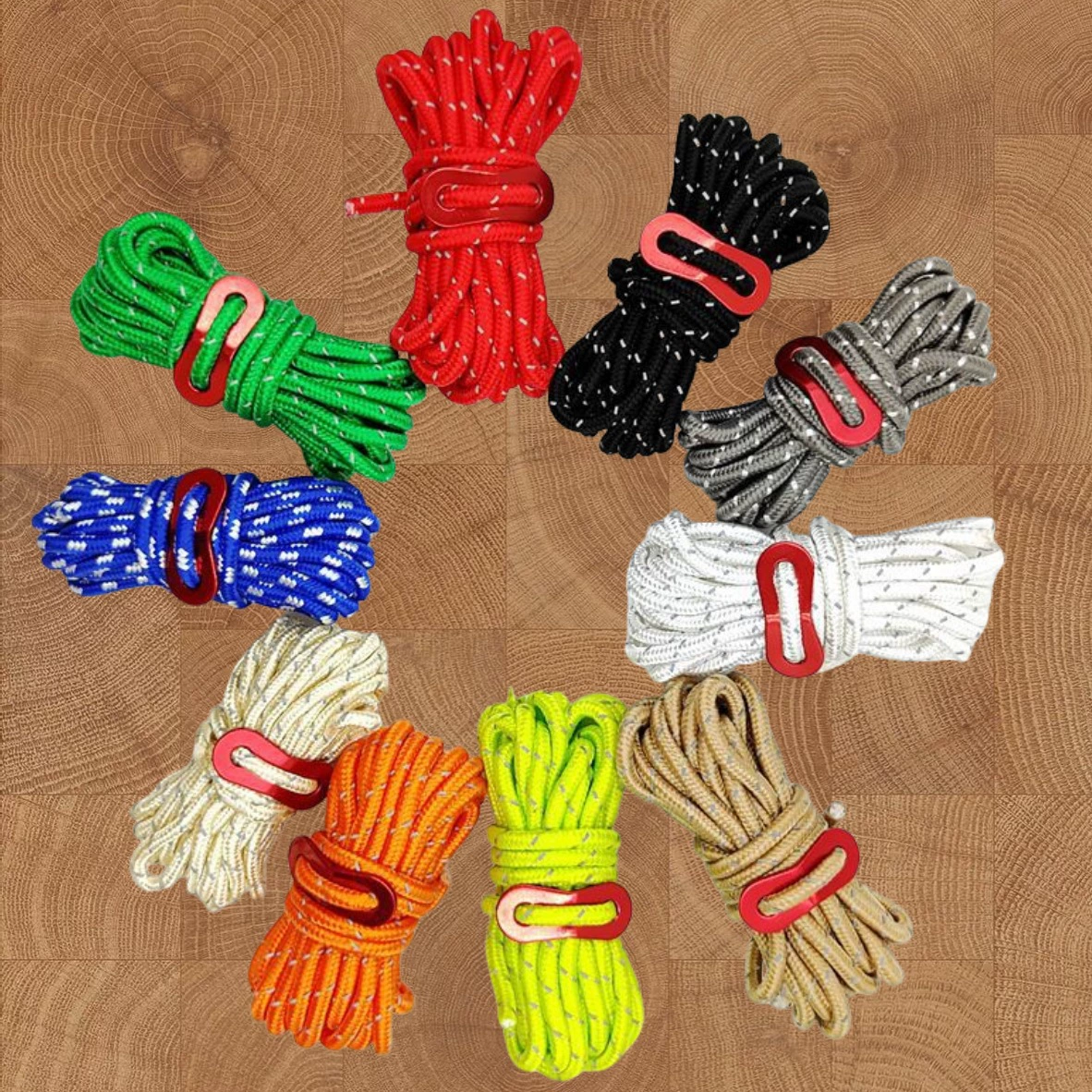 Уличный тент, ветрозащитный веревочный тент, веревка со светоотражающими полосками, ночная светоотражающая тентовая ветрозащитная веревка для белья длиной 4m метров