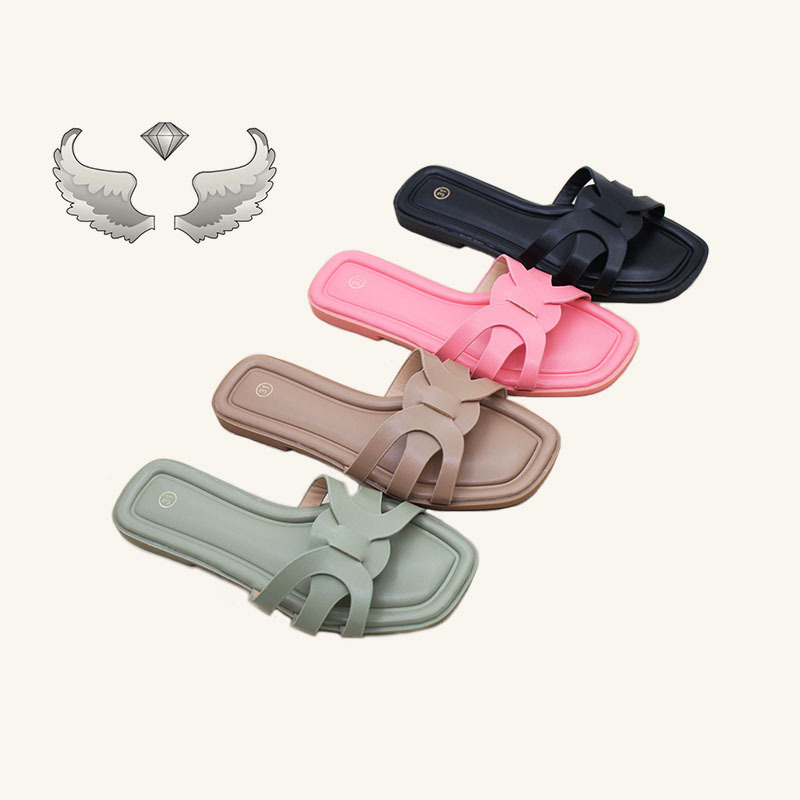 Wholesale Fashion Children's shoes女童拖鞋夏季新款时尚工艺鞋