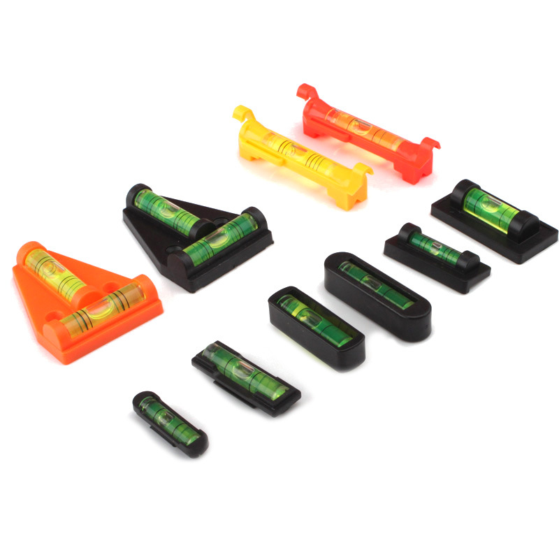 仪器仪表电视挂架水平仪支架水平泡带塑料壳托架水平尺水平器配件