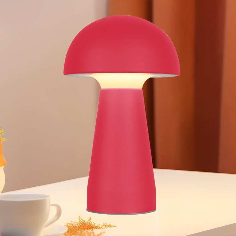 Lámpara de escritorio táctil transfronteriza moderna lujosa lámpara de hongos decoración de atmósfera lámpara de cabezal de cama luces nocturnas de alto nivel al por mayor