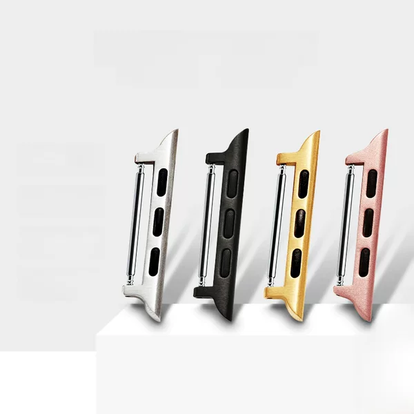 Apple connector is suitable for apple strap apple watchS10 strap connection head grain stainless steel raw ears