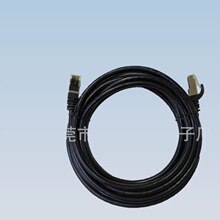 源头工厂加工 直销5类单屏蔽网络跳线 RJ45公对公