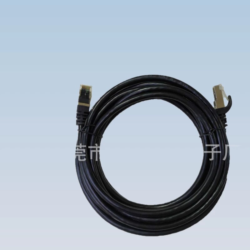 源头工厂加工 直销5类单屏蔽网络跳线 RJ45公对公