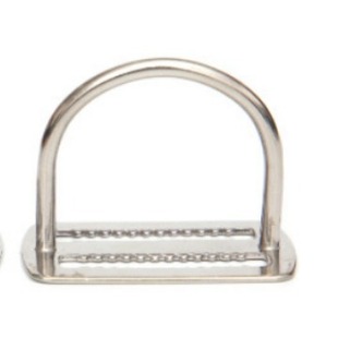 316 stainless steel belt buckle Japanese buckle d ring saw teeth diving adjustment buckle width three-speed adjustment braided buckle