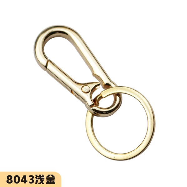 8043 shallow gold keychain [Band circle] [Bring circle]