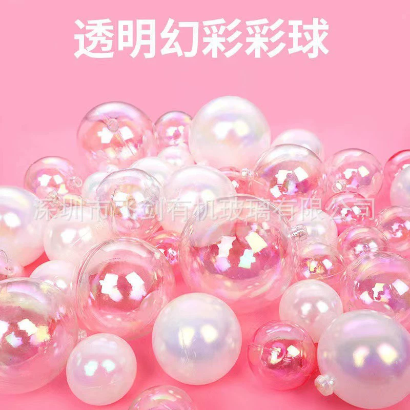 Акрил прозрачный полый шар воздушный кулон магазин креативный потолок подвеска красочный декоративный шар