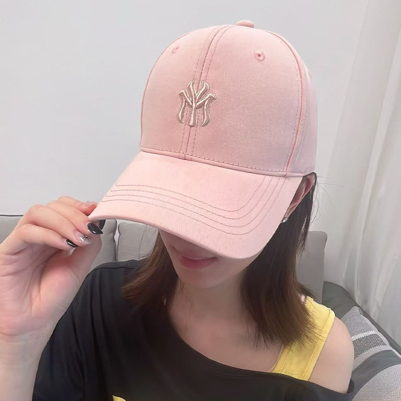 新款大头围棒球帽女韩版ins潮牌网红纯色宽檐显脸小遮阳鸭舌帽男|undefined