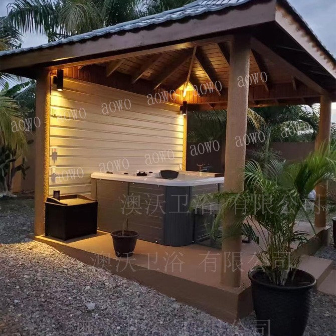 bañera de hidromasaje al aire libre gran piscina para 5 - 6 personas bañera de surf bañera spa piscina acrílica bañera