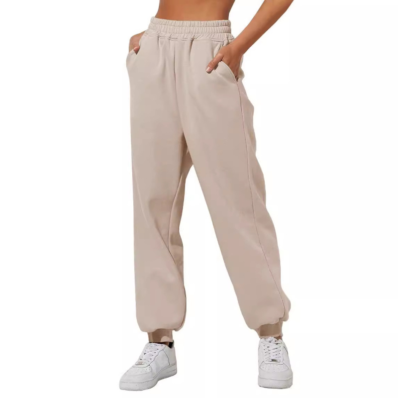 Amazon 2023 Women's High Waist Loose Sweatpants High Waist Jogging Pants Casual Sweatshirt with Pocket
