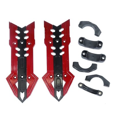 Big Harley Electric Vehicle Front Shock Fork Front Axle Shock Absorber Lower Link Electric Vehicle Accessories Shock Absorber (Motosiklet ləvazimatları və aksesuarları) - a-pair-of-harley-front-reduction-decorative-guards-with-screws