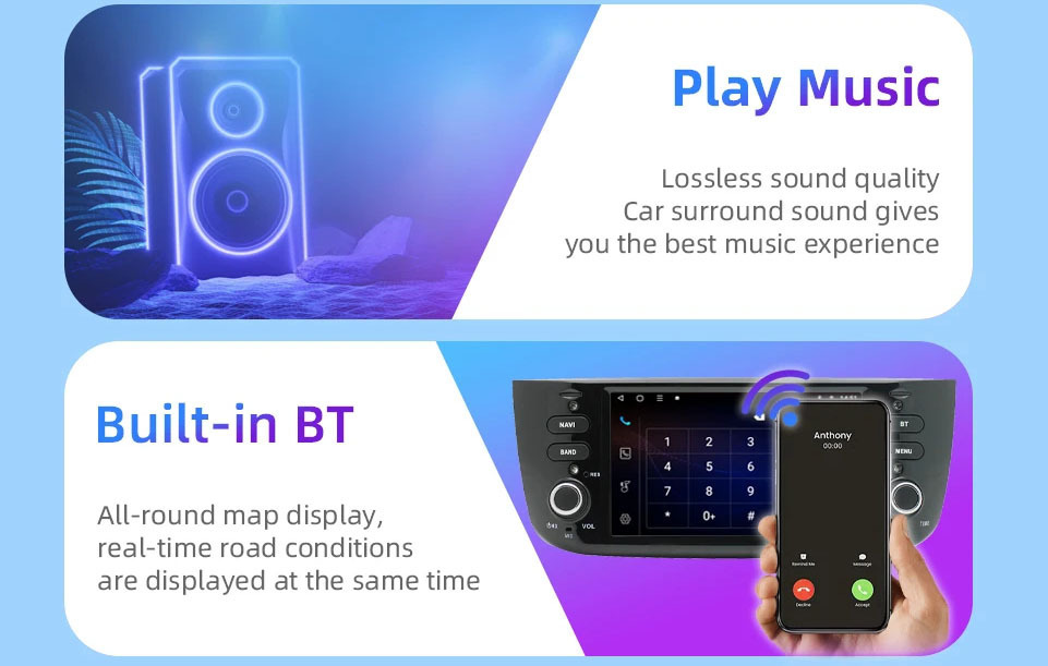 Cross-Border Exclusive Wireless Carplay Car Navigation 16-19 Models 8inch (Overseas Version)