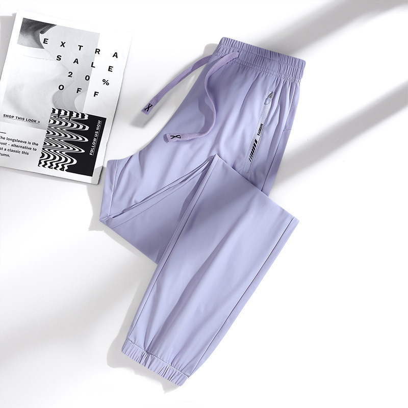 Pantalones de Protección Solar de Seda de Hielo de Nylon para Verano