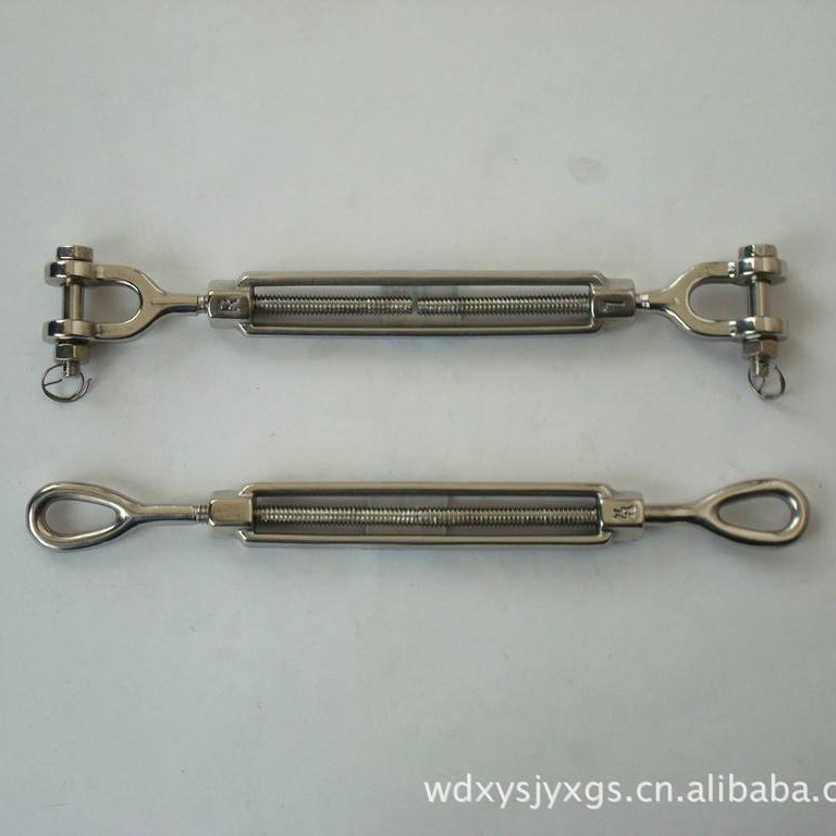 不锈钢304/316花兰螺栓 美式模锻开体花兰  UU/OO花兰钢丝绳收紧