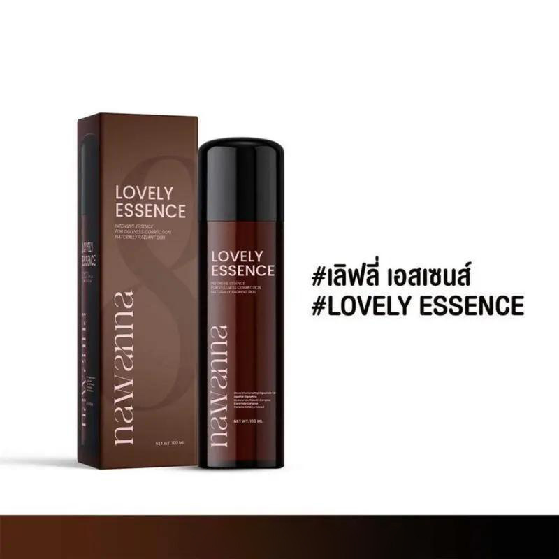 跨境热卖LOVELY ESSENCE滋润爽肤水补水保湿提亮肤色减少暗沉嫩肤