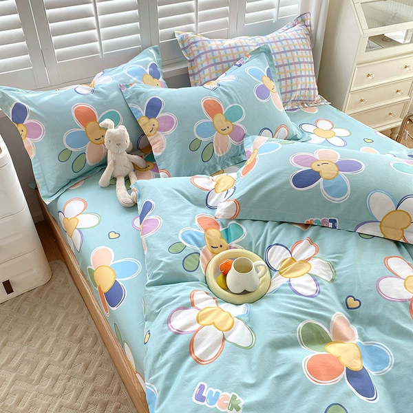Cotton, flowered, 100% cotton