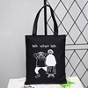 Capacious shopping bag, one-shoulder bag, city style, wholesale